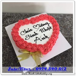 Mẫu Bánh Sinh Nhật Đẹp - A854